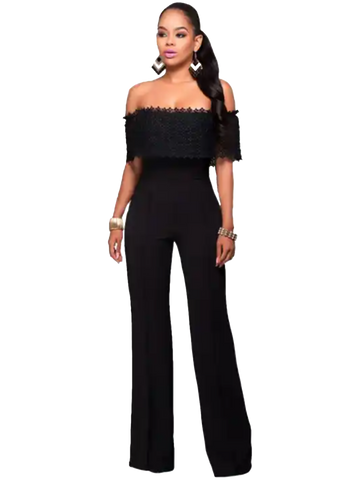 One Piece Long Pants Jumpsuit